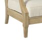 Ashley Clare View Lounge Chair with Beige Cushion in Antique Teak, , large