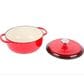 Lodge 4.5 Quart Enameled Dutch Oven in Red, , large