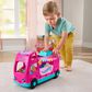 Fisher Price Barbie Little Dreamcamper RV Toy Set with 2 Figures, , large