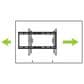Kanto Outdoor Extend and Tilt TV Wall Mount for 45" - 100" TVs in Black, , large