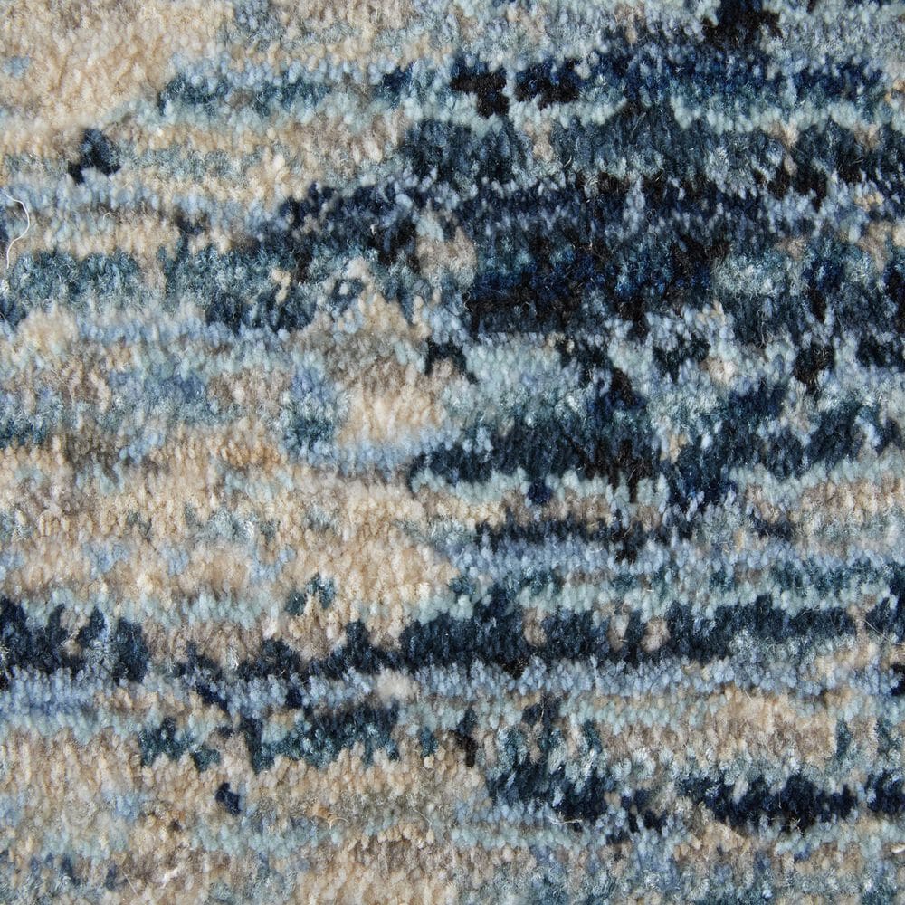 Feizy Sonora Blue and Beige 2' x 3' Area Rug, , large