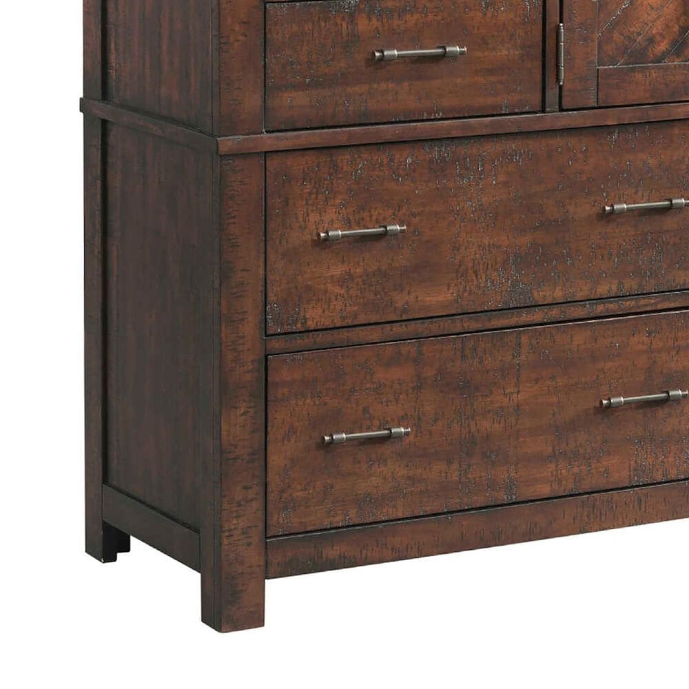 Mayberry Hill Dresser and Mirror in Cherry, , large