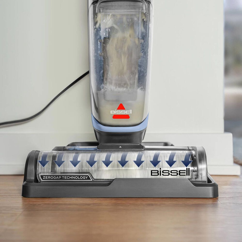 Bissell CrossWave Edge Wet Dry Vacuum in Warm White and Lake Blue, , large