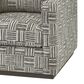 Massoud Slim Swivel Chair in Entwine Quartz, , large