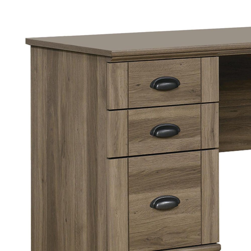 Sauder Corner Desk with Hutch Nebraska Furniture Mart