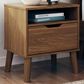 Ashley Fordmont 1-Drawer Nightstand in Auburn, , large