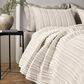Ann Gish Rib 3-Piece King Coverlet Set in Bone, , large