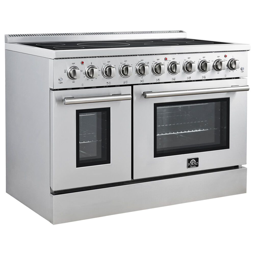 Forno Paolo 48" Freestanding Electric Range in Stainless Steel, , large