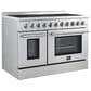 Forno Paolo 48" Freestanding Electric Range in Stainless Steel, , large