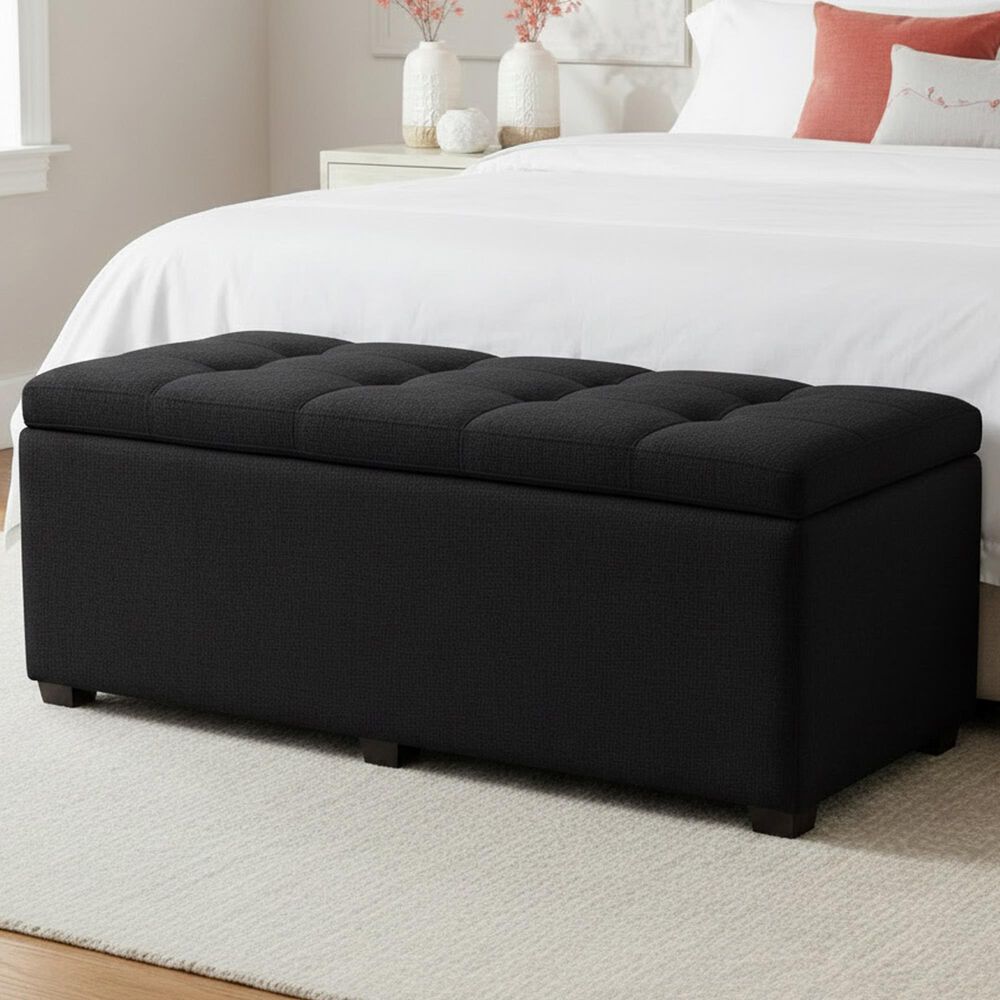Sanford Esplanade Medium Bed Bench in Black, , large
