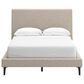 Ashley Cielden Full Upholstered Platform Bed with Roll Slats in Tan, , large