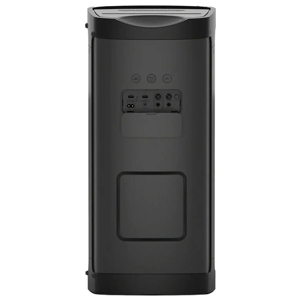 Sony Portable Bluetooth Wireless Party Speaker with ULT Mic Wireless Microphone in Black, , large