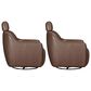 Parker House Miles Swivel Gliding Accent Chair in Renaissance Tobacco (Set of 2), , large