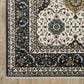 Oriental Weavers Vivian VI04D 3"10" x 5"5" Ivory Area Rug, , large