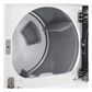 LG 7.3 Cu. Ft. Electric Dryer with AI Sensing in Alpine White, , large