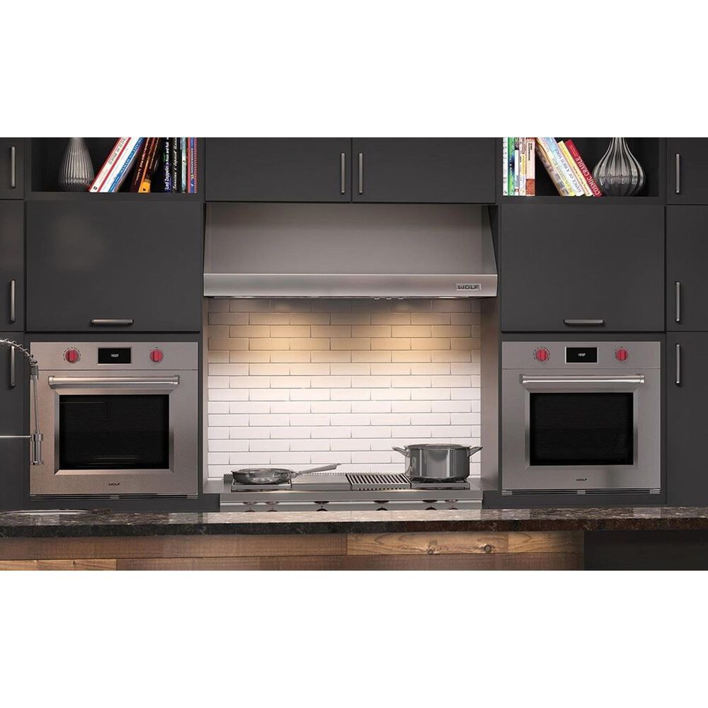 Wolf 30&quot; M Series Professional Built-In Single Electric Wall Oven with Convection in Stainless Steel, , large