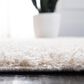 Safavieh Venus Shag 5"3" Square Ivory Area Rug, , large