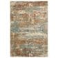 Karastan Marash 2"7" x 7"3" Beige, Rust Red and Blue Runner, , large
