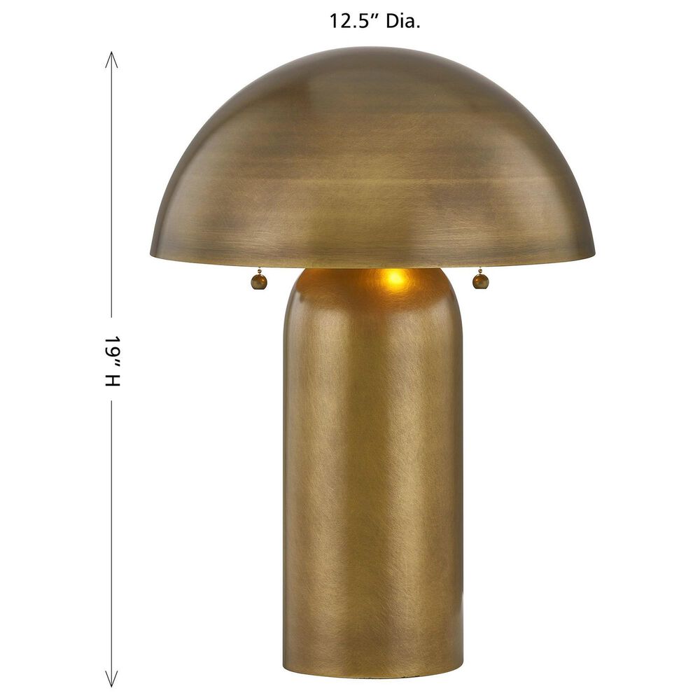Savoy House McKey 1-Light Table Lamp in Brass, , large