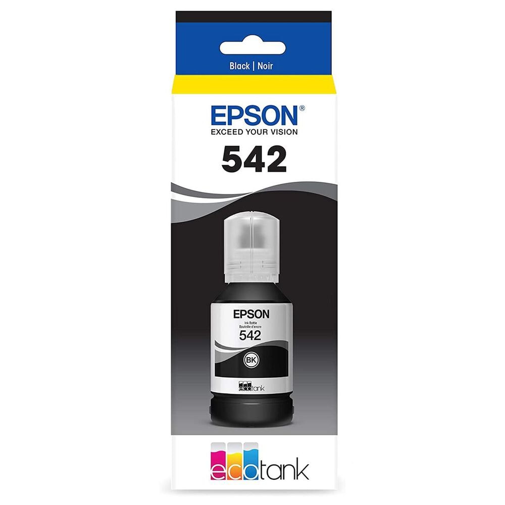 Epson T542 Pigment Ink Bottle in Black, , large