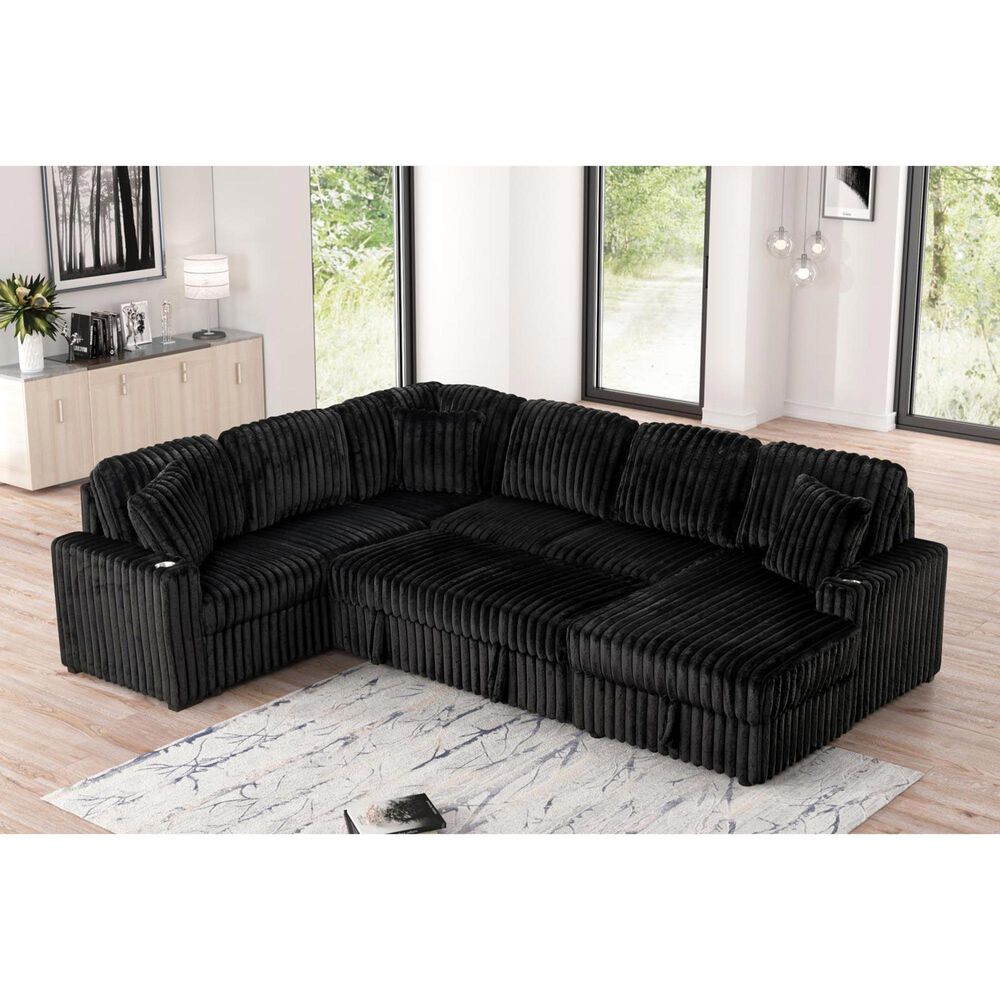 Everly Living Prism Popup Futon, , large