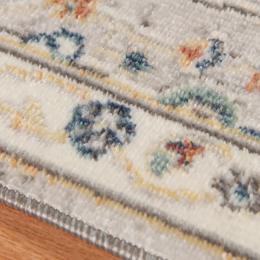 Amer Rugs Bohemian 7&#39;9&quot; x 9&#39;9&quot; Gray Area Performance Rug, , large