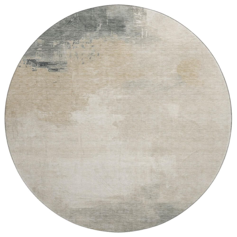Dalyn Rug Company Odyssey OY300 Beige 8" Round Area Rug, , large