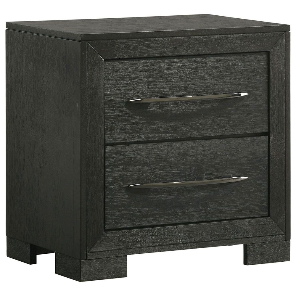 Mayberry Hill Allan 4-Piece Full Platform Bedroom Set in Black, , large
