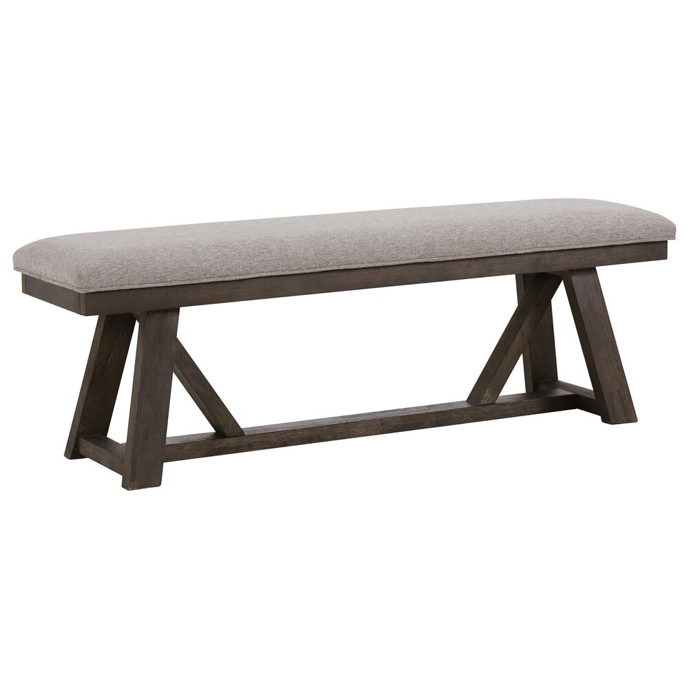 Hawthorne Furniture Hearst 59" Backless Bench in Reclaimed Chevron, , large
