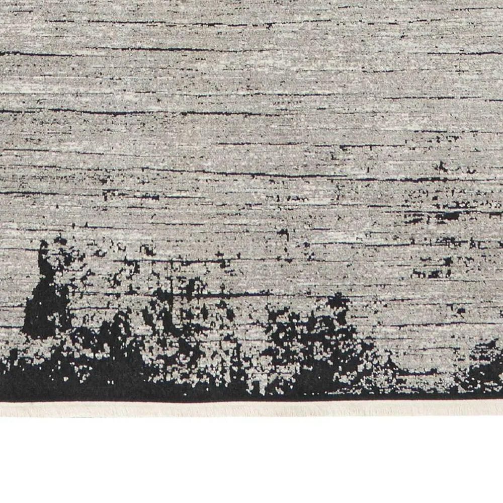 Nourison Balian 5&#39;3&quot; x 7&#39;3&quot; Grey and Black Area Rug, , large