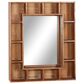 Maple and Jade 24" x 29" Wall Mirror in Brown, , large