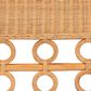 Baxton Studio Oxford Dining Bench with Armrests in Light Honey, , large