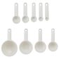 KitchenAid 9-Piece Measuring Cup Spoon Set in White, , large