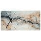 Ashley Teague Wall Clock in Brown, Gray, White and Black, , large