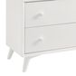 M Design Village Dawson 3-Drawer Dresser in White, , large