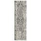 Safavieh Evoke EVK260T-27 2"2" x 7" Ivory/Black Runner, , large