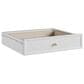 James Martin Bellshire 24" Makeup Counter Drawer Unit in Bright White, , large