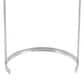 Maple and Jade 3-Piece Round Nesting Accent End Table Set in Silver, , large