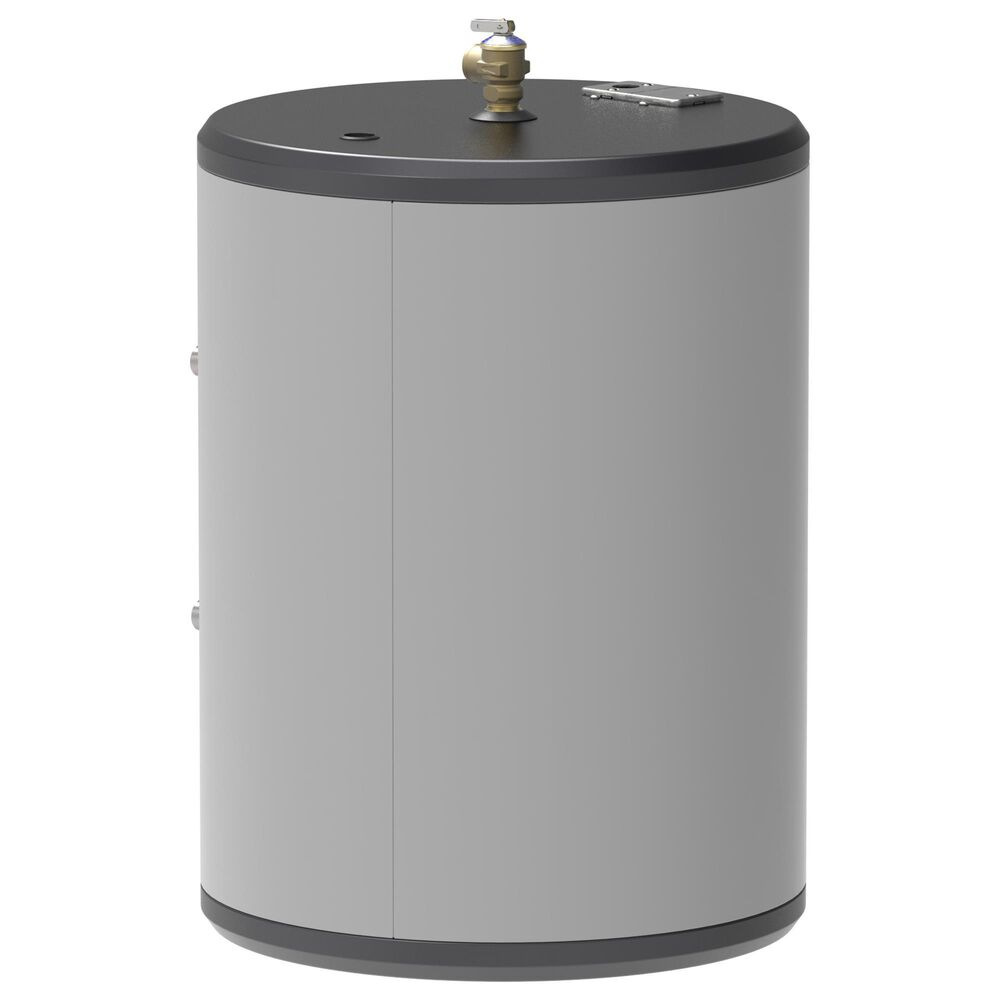 GE Appliances 18-Gallon Side Port Lowboy Electric Water Heater in Gray, , large