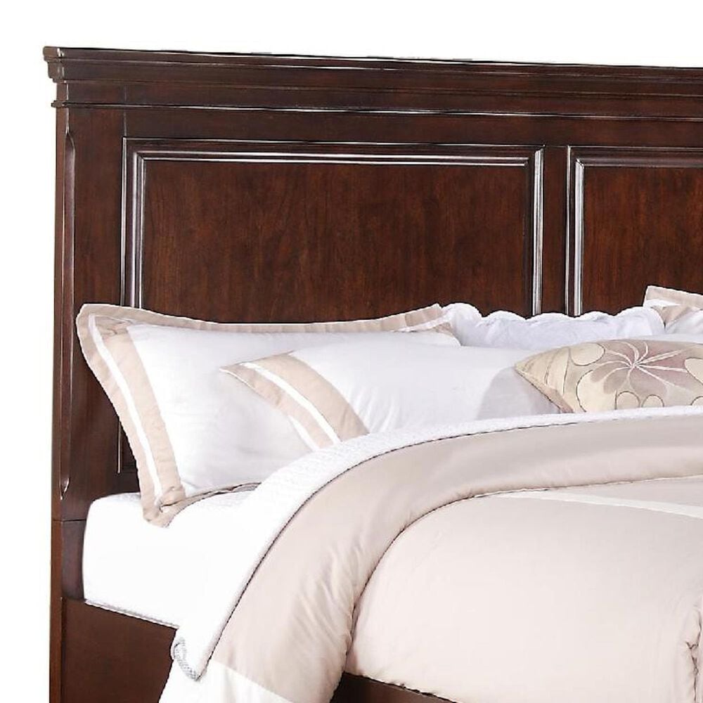 Mayberry Hill Canton King Storage Bed in Cherry, , large