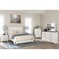 Signature Design by Ashley Gerridan 3 Piece Queen Bedroom Set in White and Gray, , large