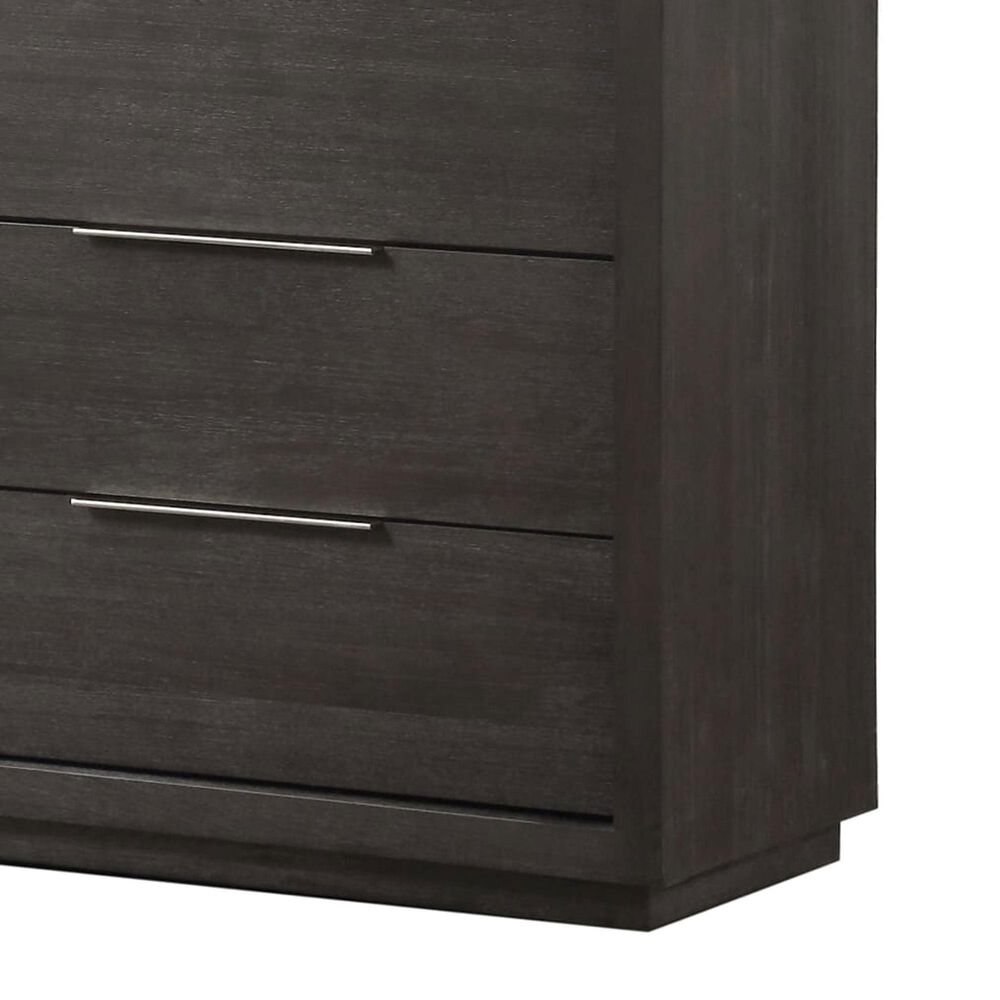 Urban Home Oxford Dresser and Mirror in Basalt Gray, , large