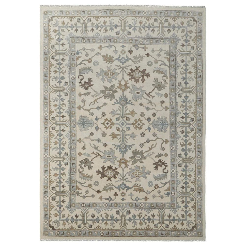 Feizy Karina 2"6" x 8" Beige and Gray Runner, , large