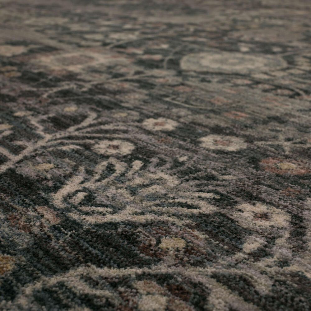 Karastan Echo Grasole 5&#39; x 7&#39;10&quot; Denim Area Rug, , large