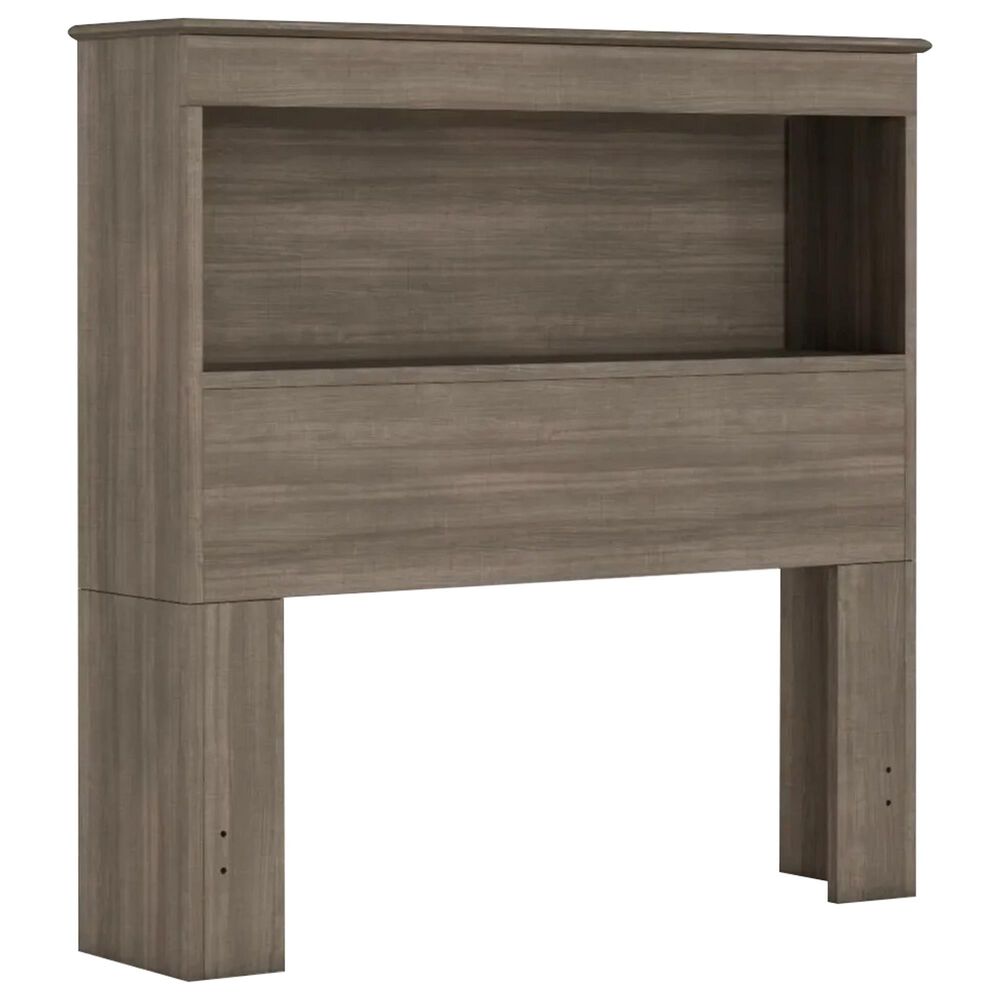 Lemoore Essential Twin Bookcase Headoard in Park Elm, , large