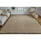 Feizy Naples 5" x 8" Brown Indoor/Outdoor Area Rug, , large