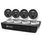 Swann 4 Camera 8 Channel 4K Ultra HD Pro Enforcer NVR Security System in White, , large