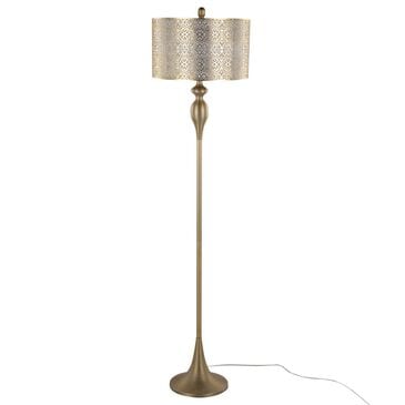 Grandview Gallery Ashland 63" Metal Floor Lamp in Gold, , large