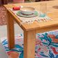 Linon Home Decor Carenen 80" Outdoor Dining Table in Natural, , large