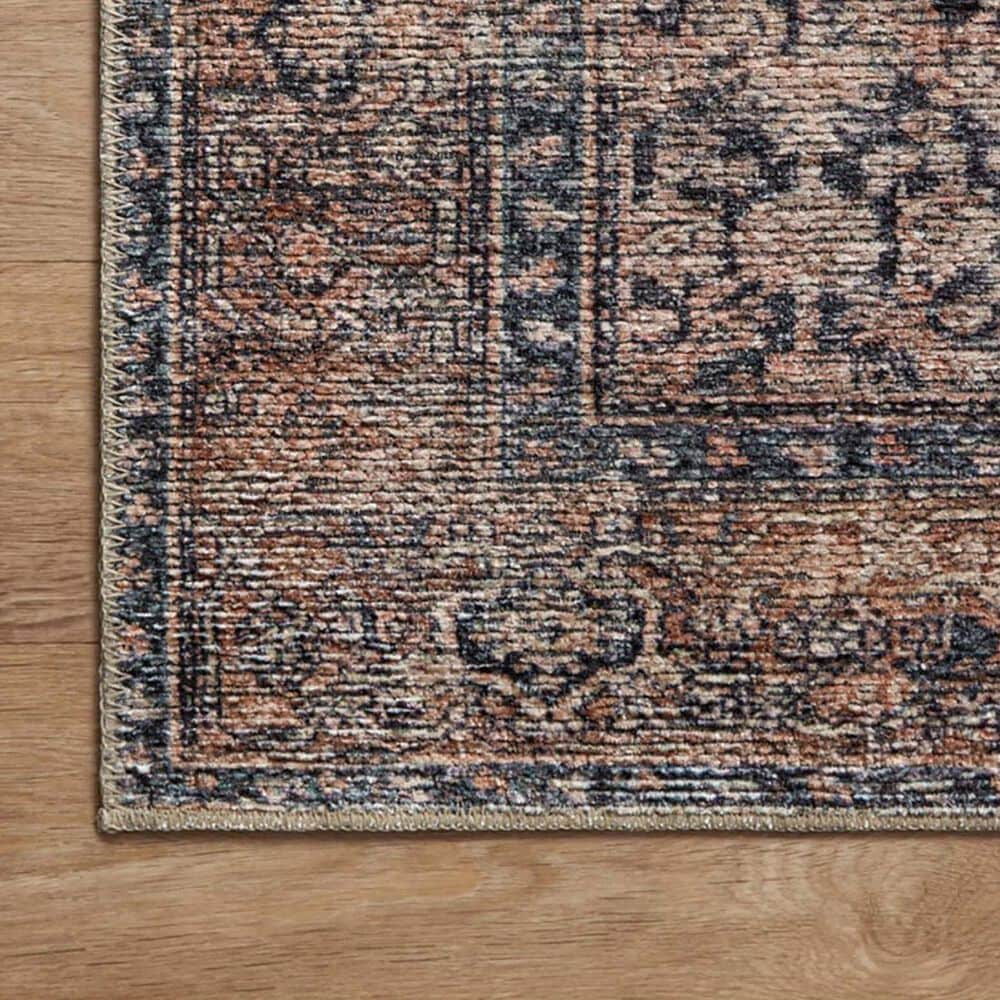 NEW! Amber Lewis X Loloi Billie Denim/Blush Rug 7'6”x9'6” for Sale